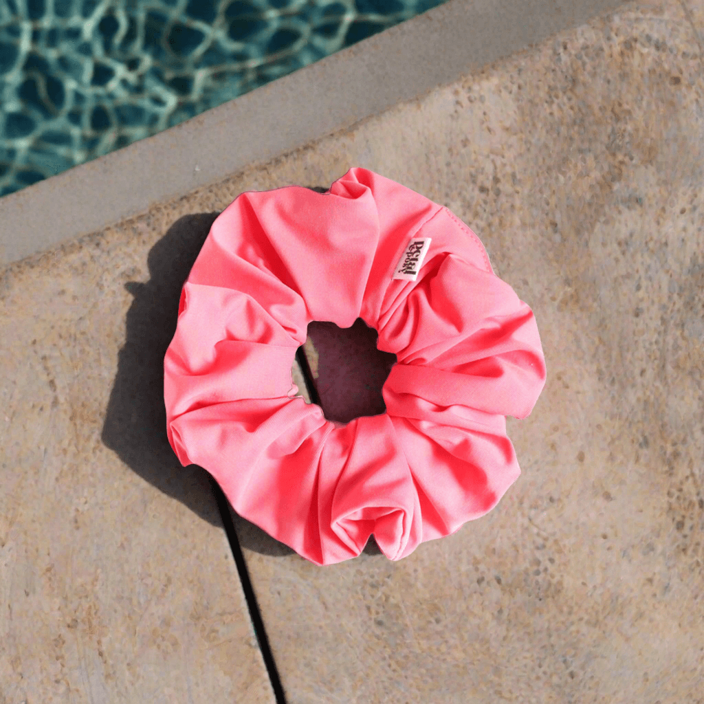 Swim Fluff Chlorine Safe Scrunchie in Reef - Petal & Posy
