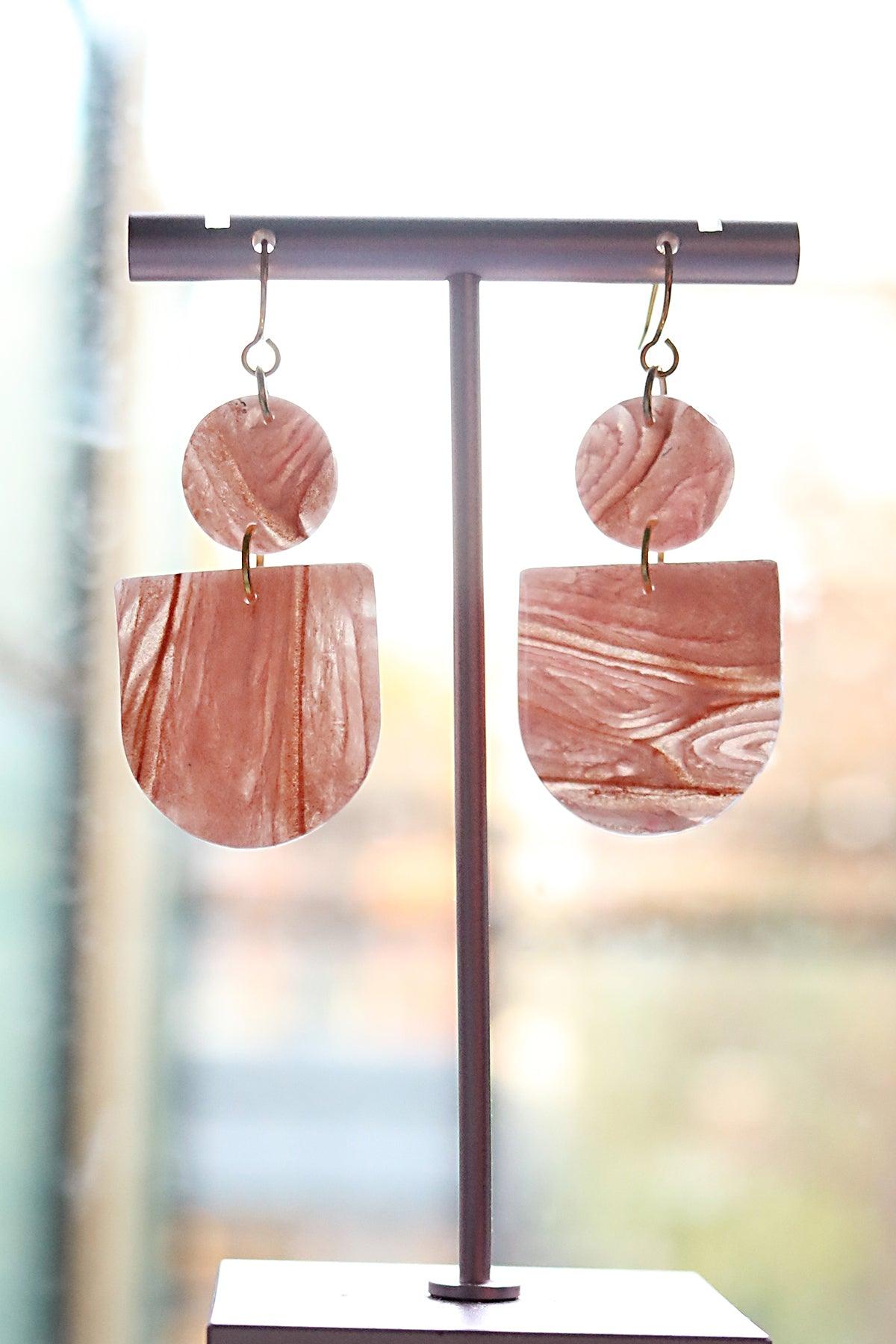 Carnelian Vol 2 Earrings - Petal & Posy