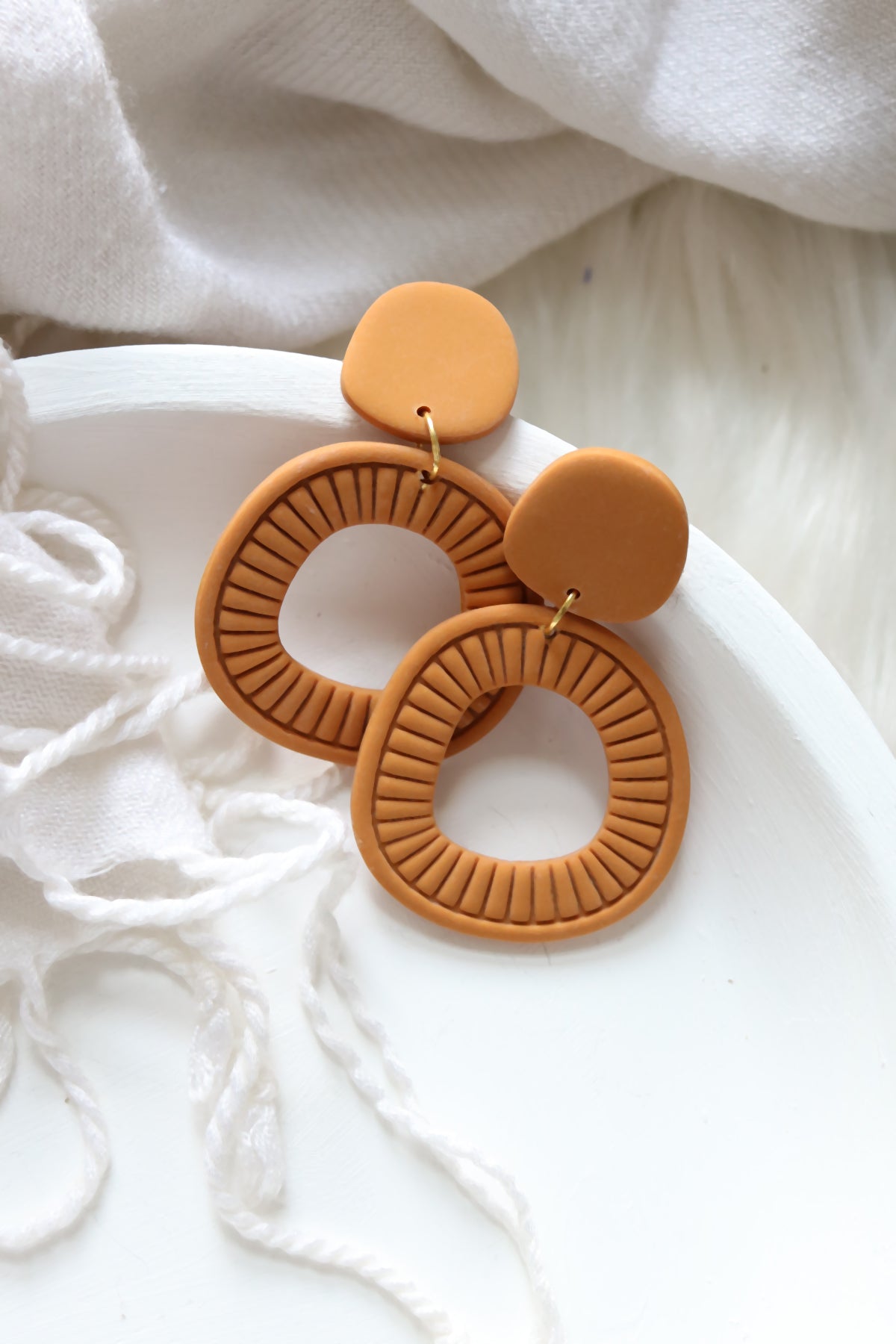 Cirque Polymer Clay Earrings | Choose Your Colour