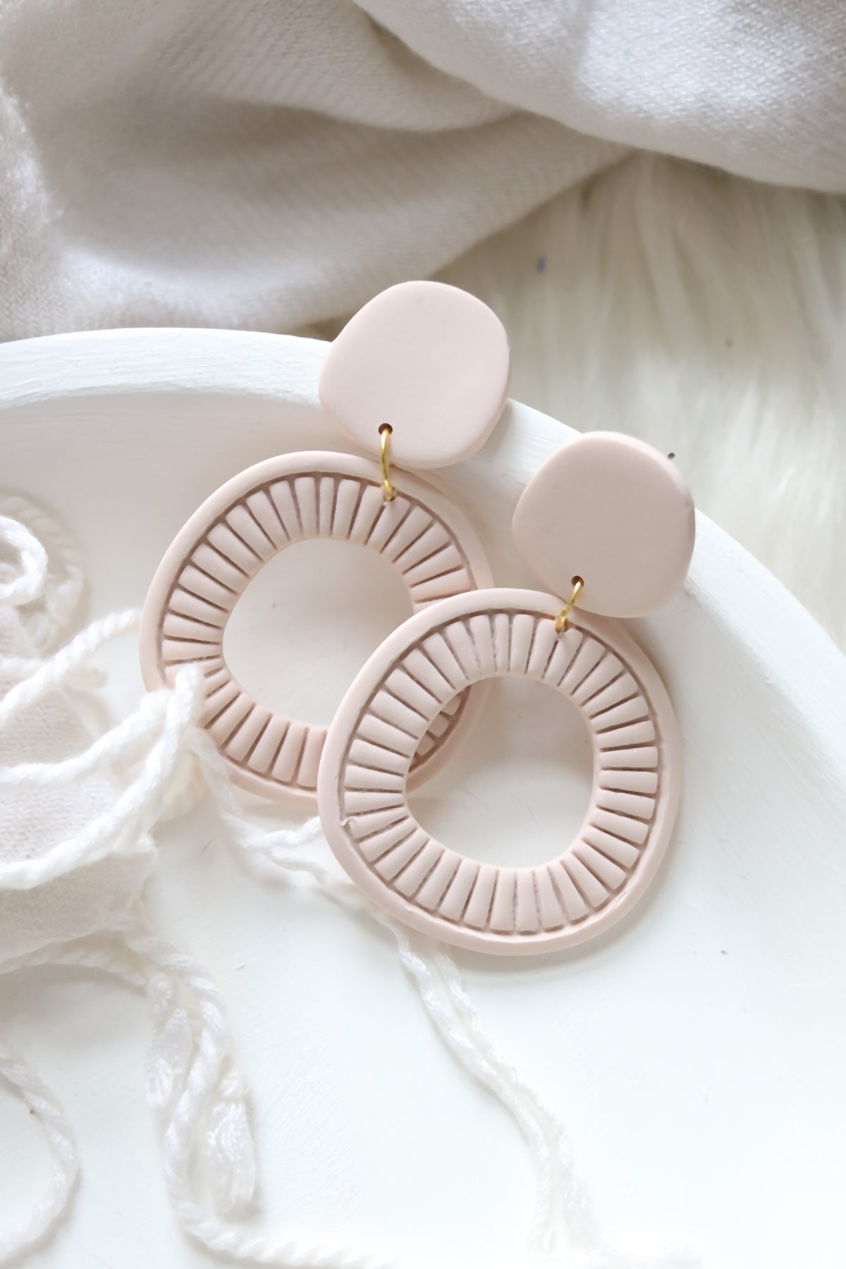 Cirque Polymer Clay Earrings | Choose Your Colour