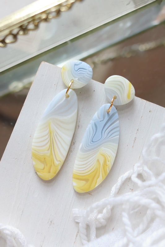 Daybreak Polymer Clay Earrings