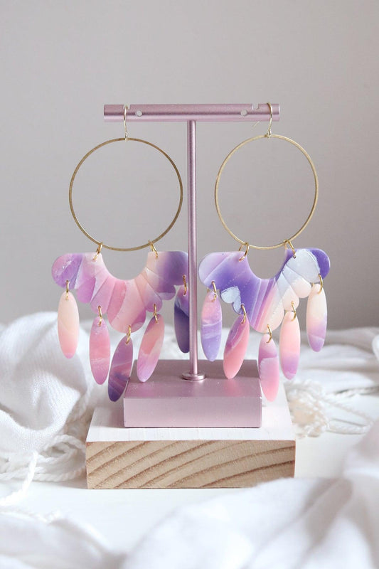 Free Flyer Earrings | March 2024 Collection - Petal & Posy