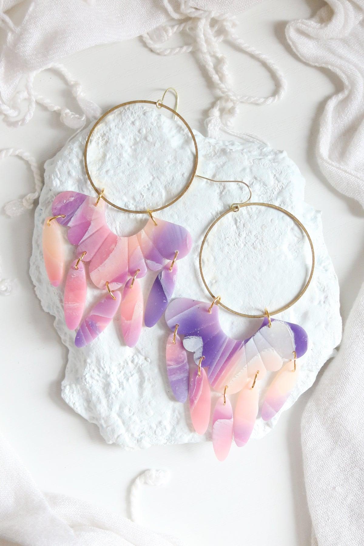 Free Flyer Earrings | March 2024 Collection - Petal & Posy