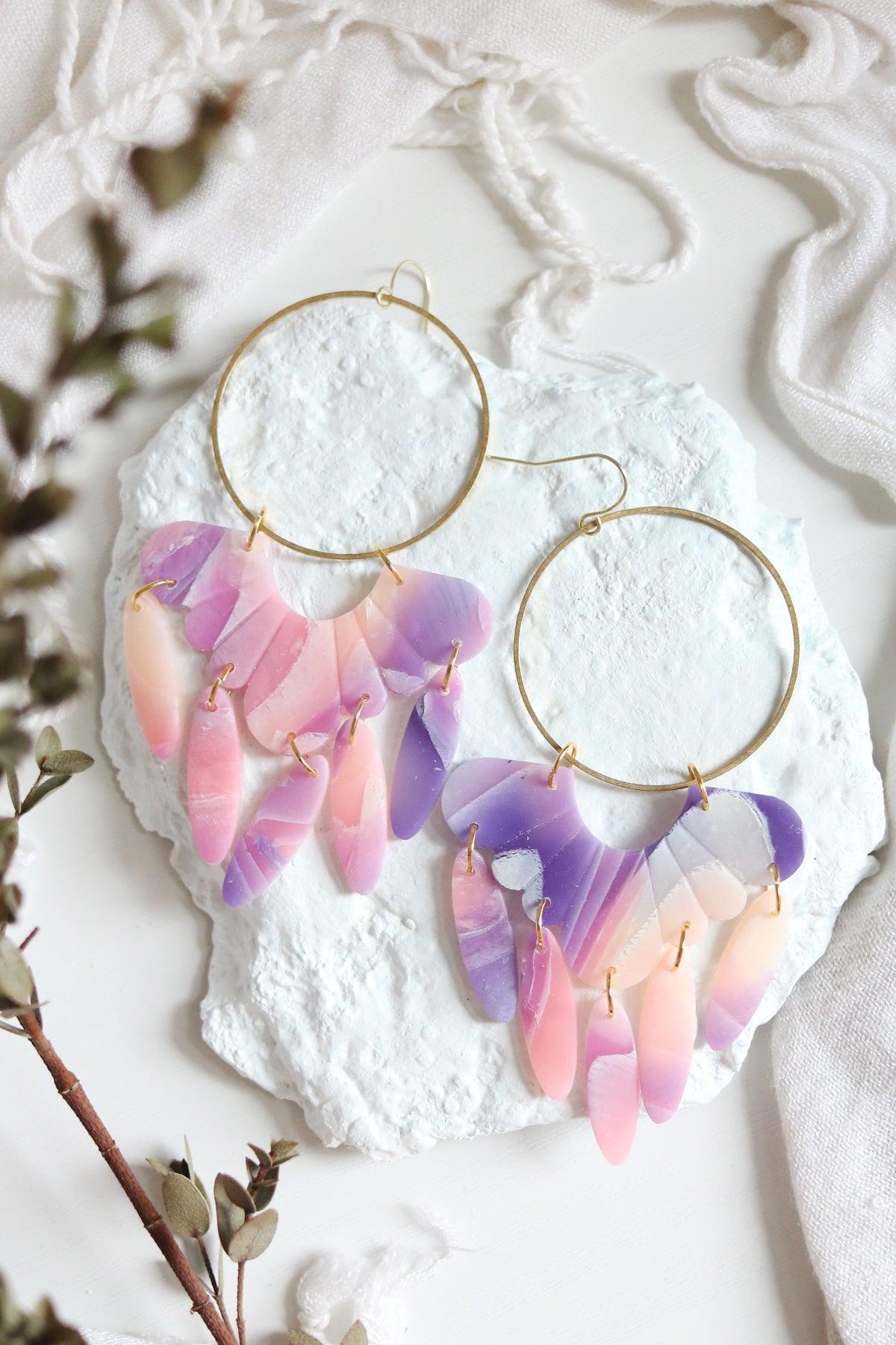 Free Flyer Earrings | March 2024 Collection - Petal & Posy
