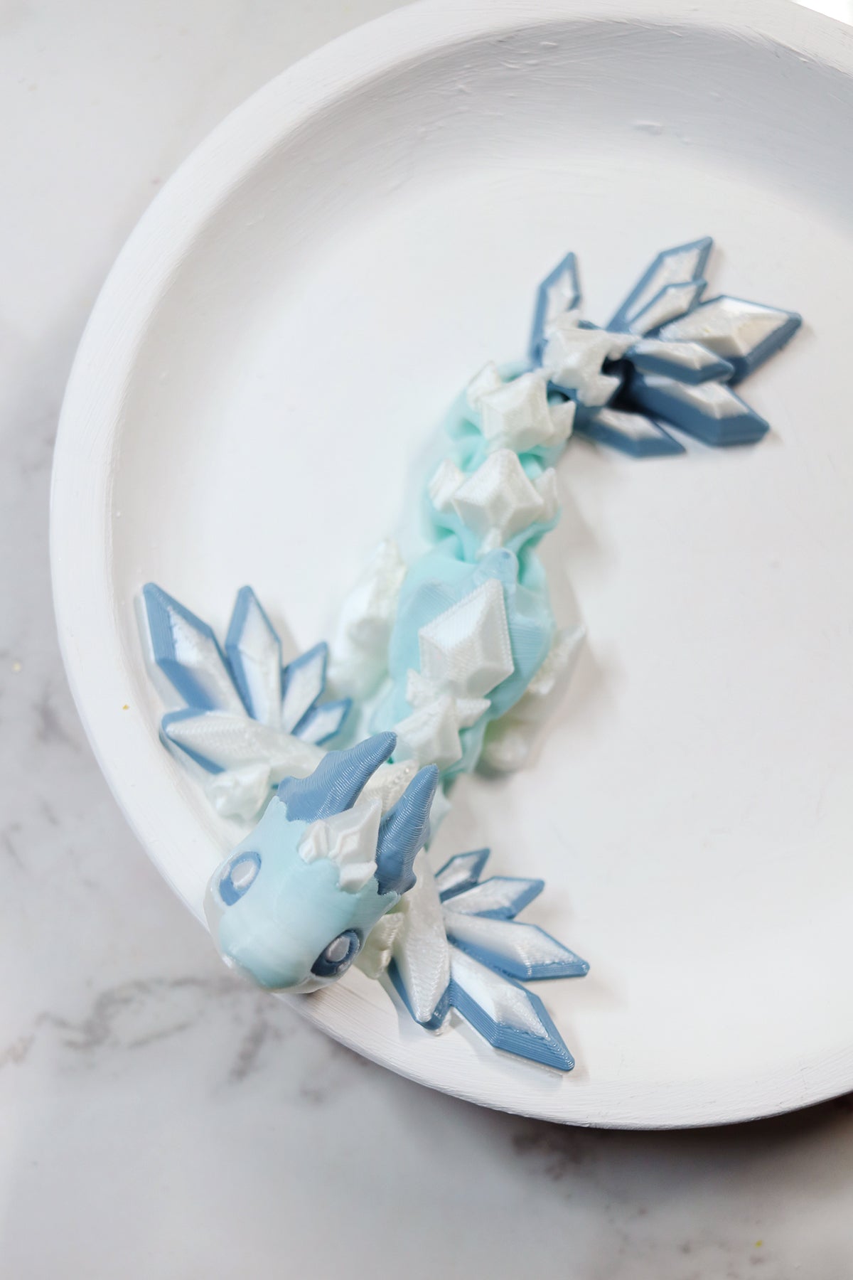 Winter Themed 3d Printed Fidget Pets | Frosty or Holly