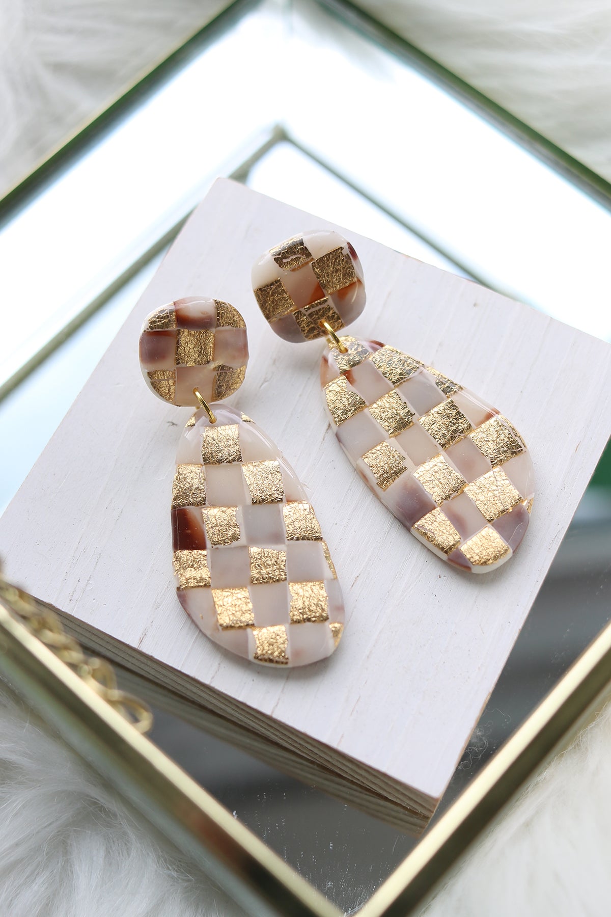 Golden Road Earrings