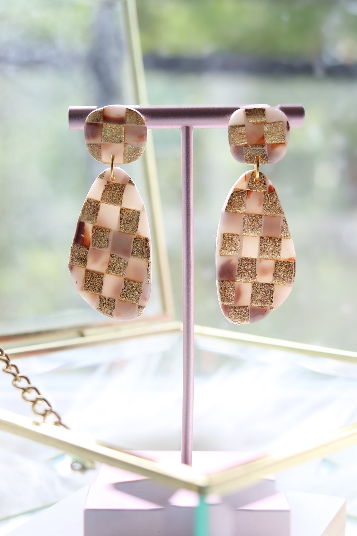 Golden Road Earrings