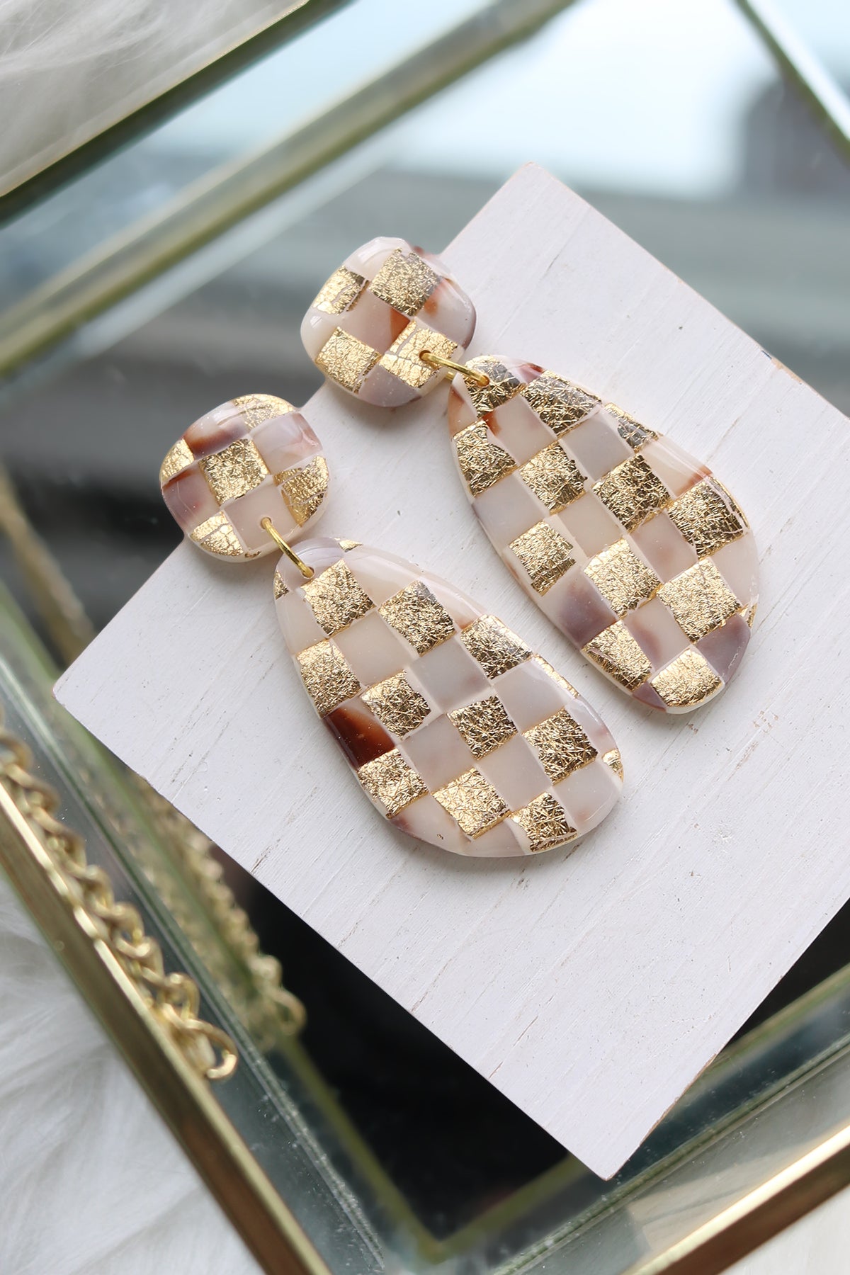Golden Road Earrings