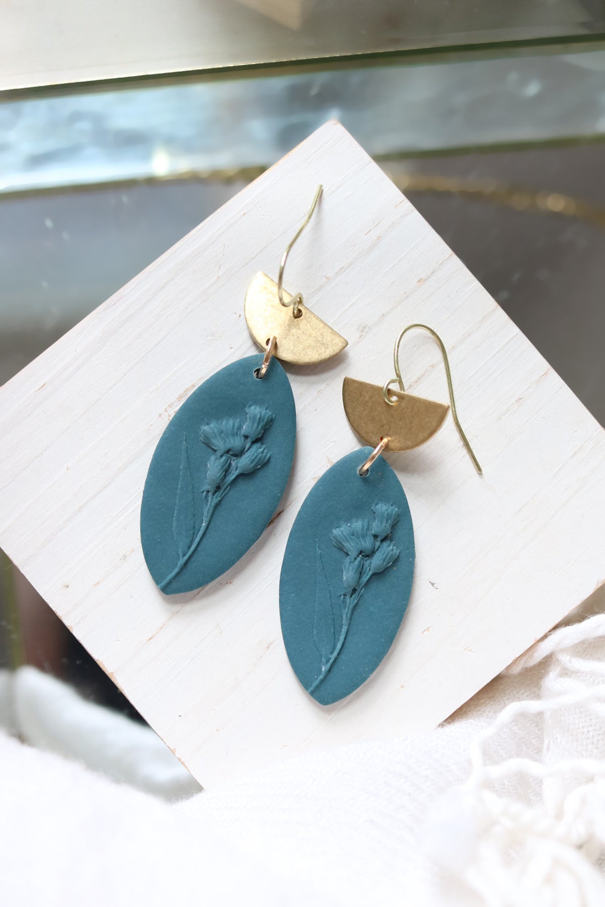 Harvest Floral Polymer Clay Earrings | Choose Your Colour