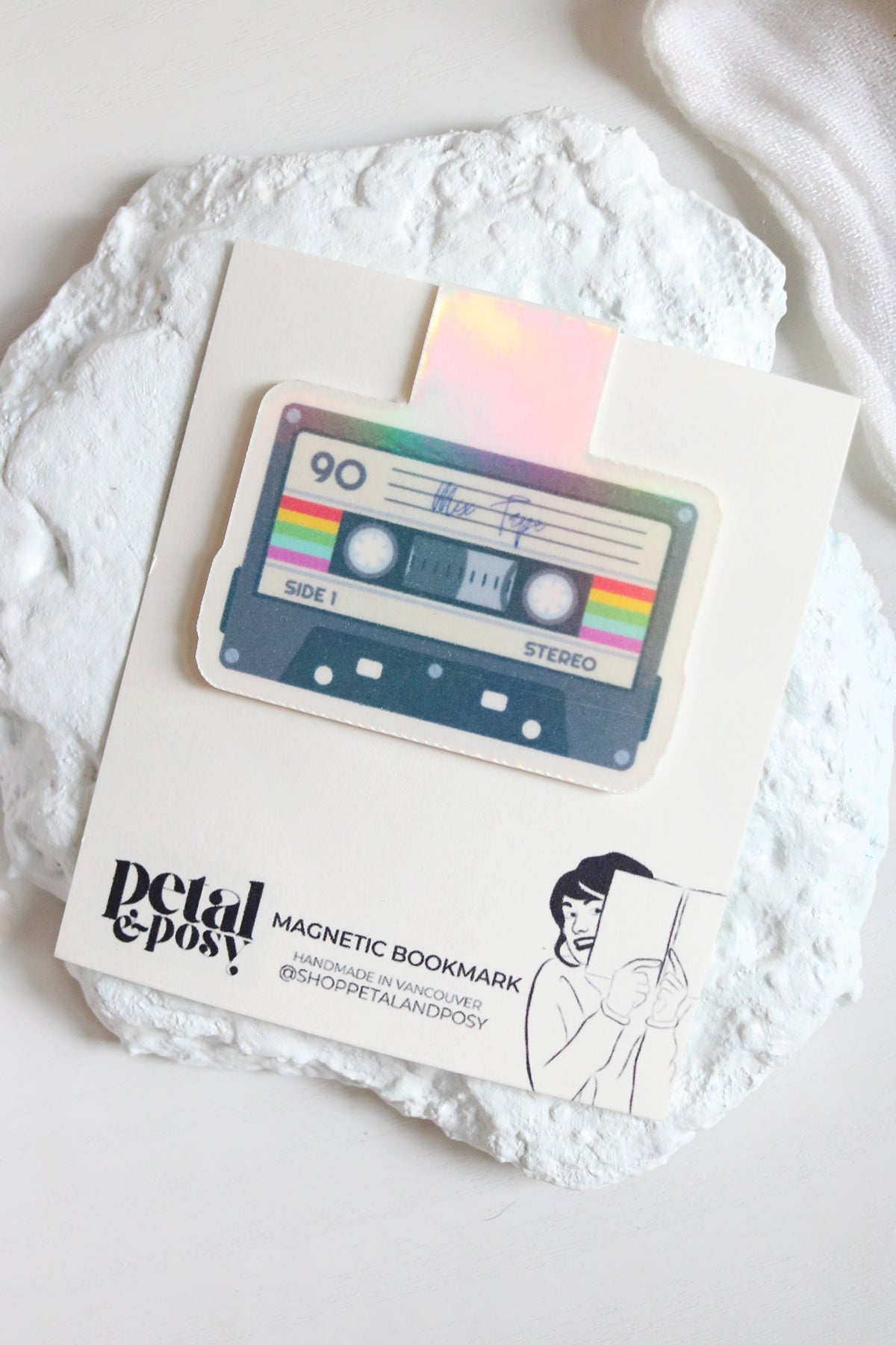 Magnetic Bookmark | Mix Tape