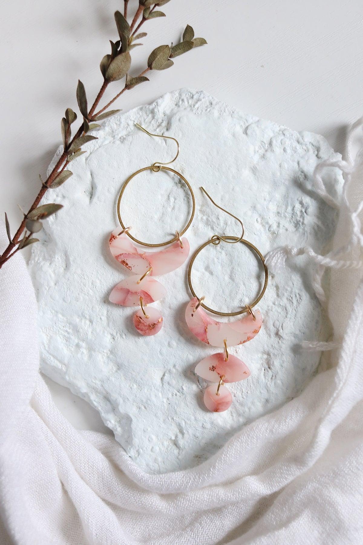 Moon Cycles in Morganite - Petal & Posy