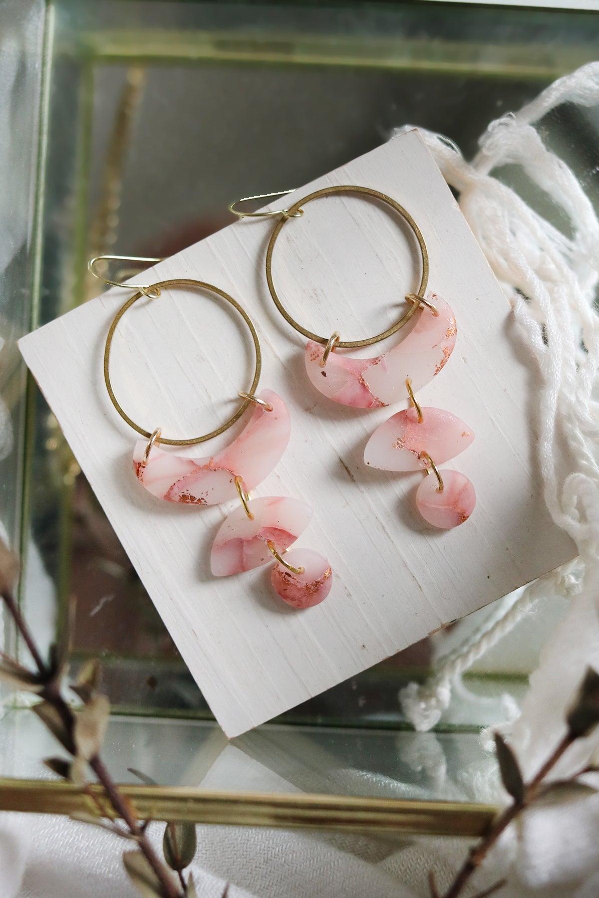 Moon Cycles in Morganite - Petal & Posy