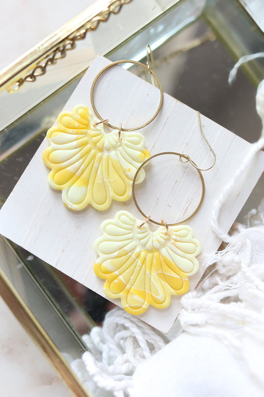 Build Me Up Buttercup Polymer Clay Earrings
