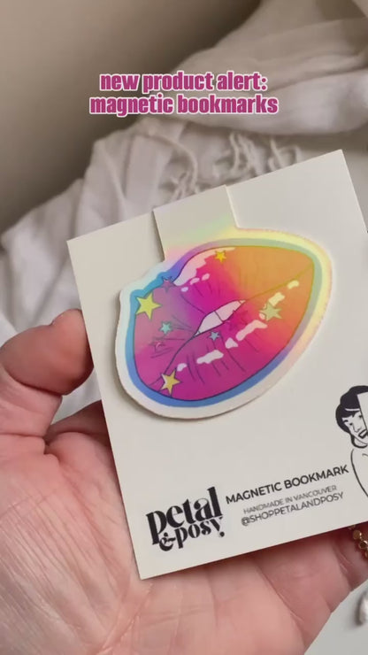 Magnetic Bookmark | Shiny Happy Face
