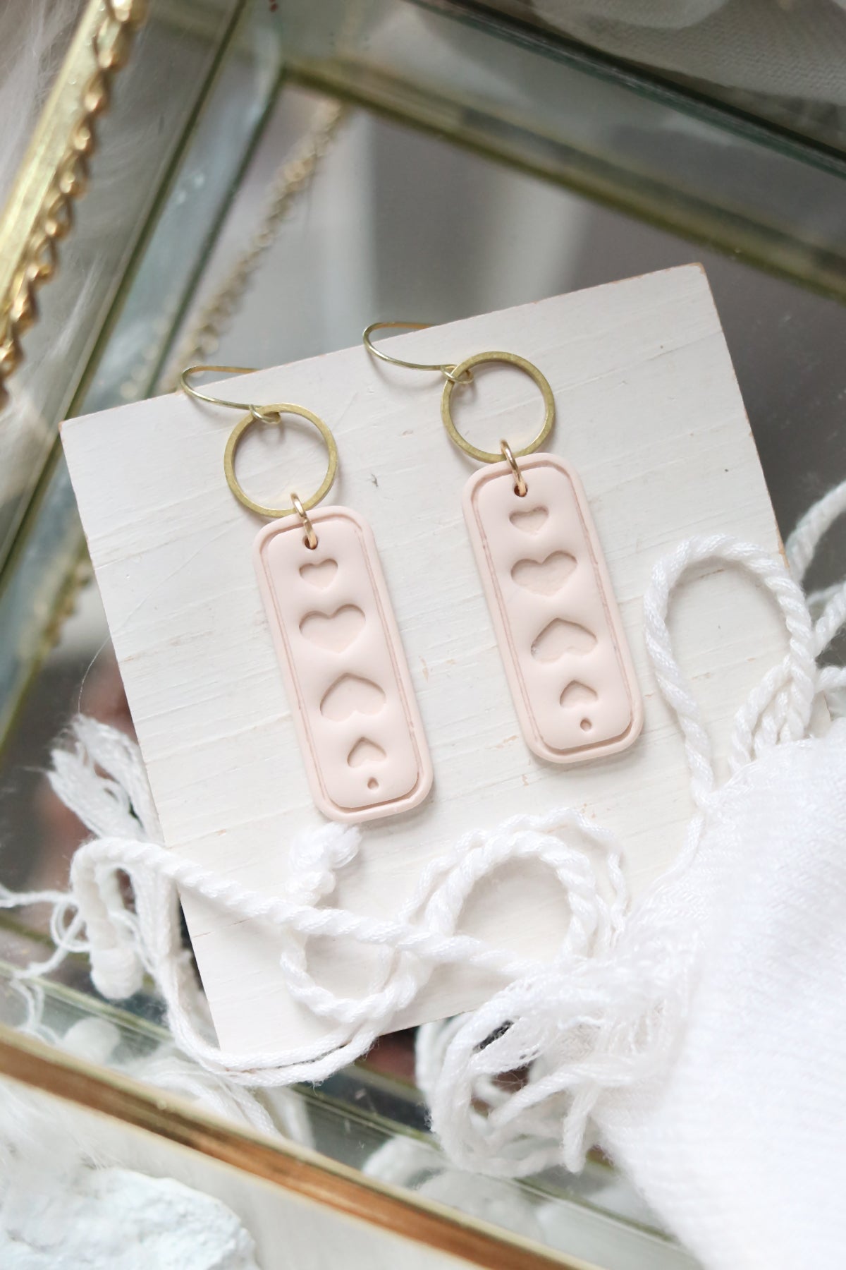 Queen Of Hearts Earrings | Choose Your Colour - Petal & Posy