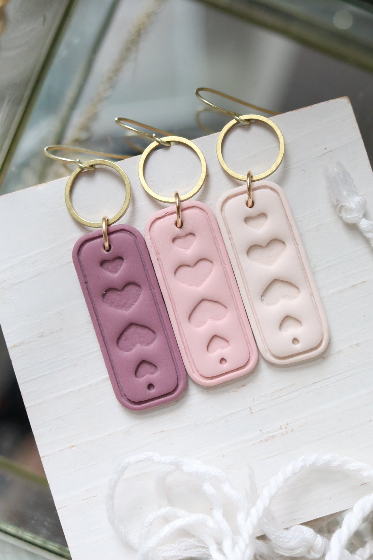 Queen Of Hearts Earrings | Choose Your Colour - Petal & Posy