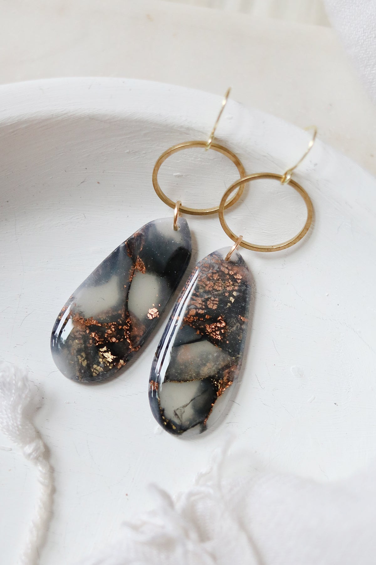 Storm Chaser Polymer Clay Earrings