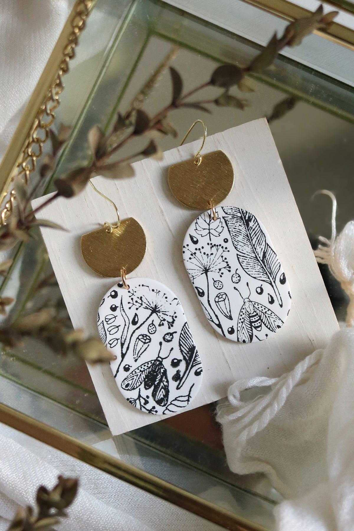 Secret Garden Earrings | Core Collection - Petal & Posy