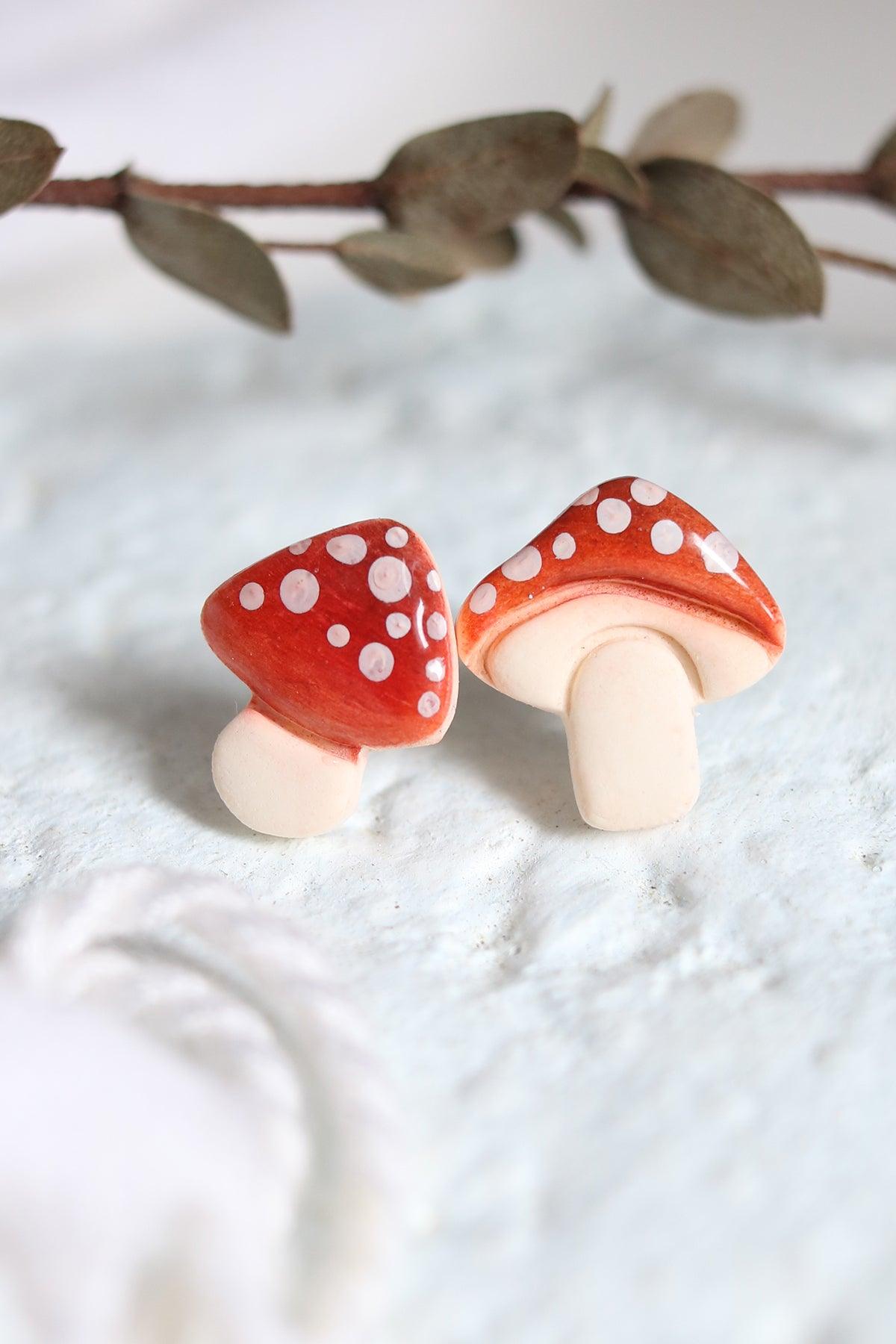Shroomie Studs - Petal & Posy