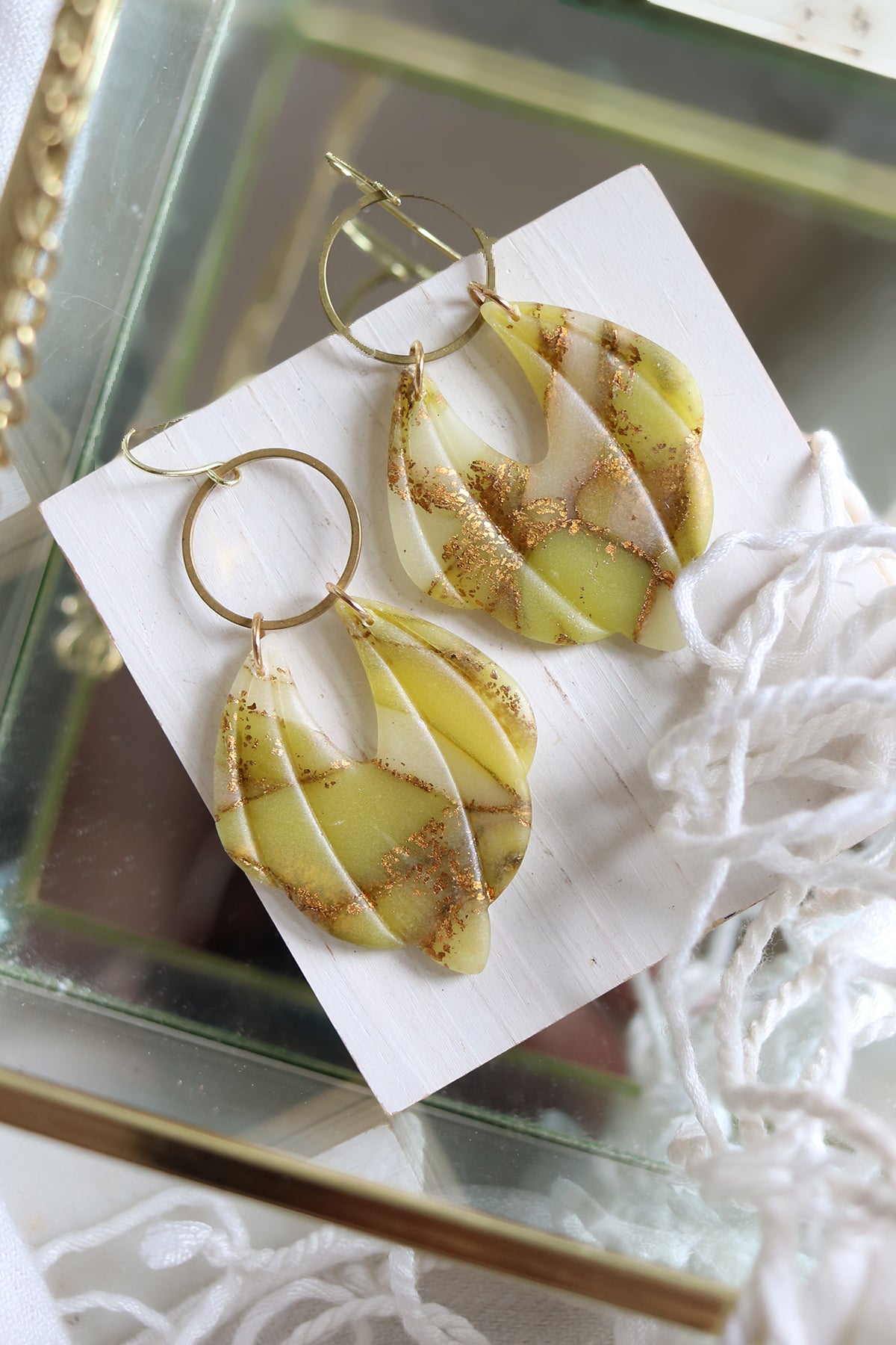 Songbird Earrings in Turaco