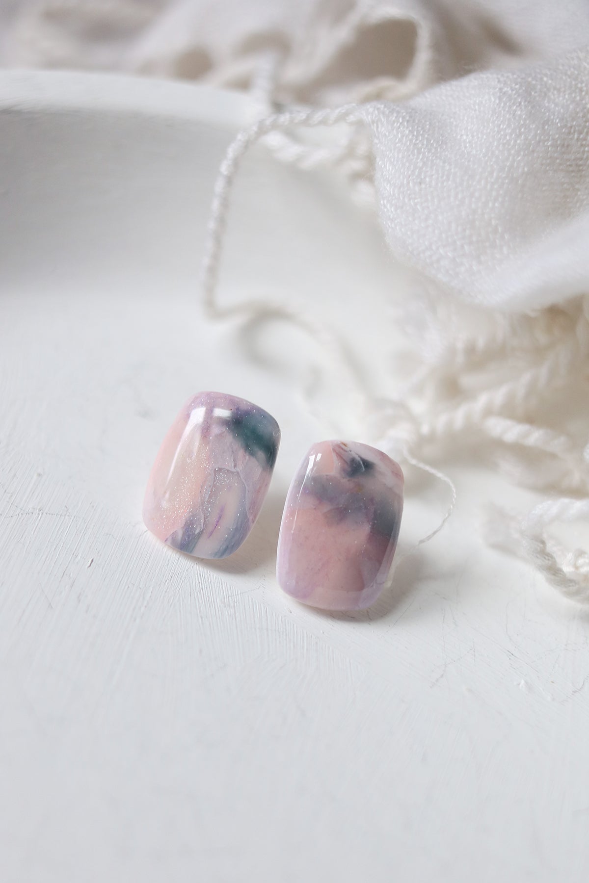 Stargazer Polymer Clay Studs