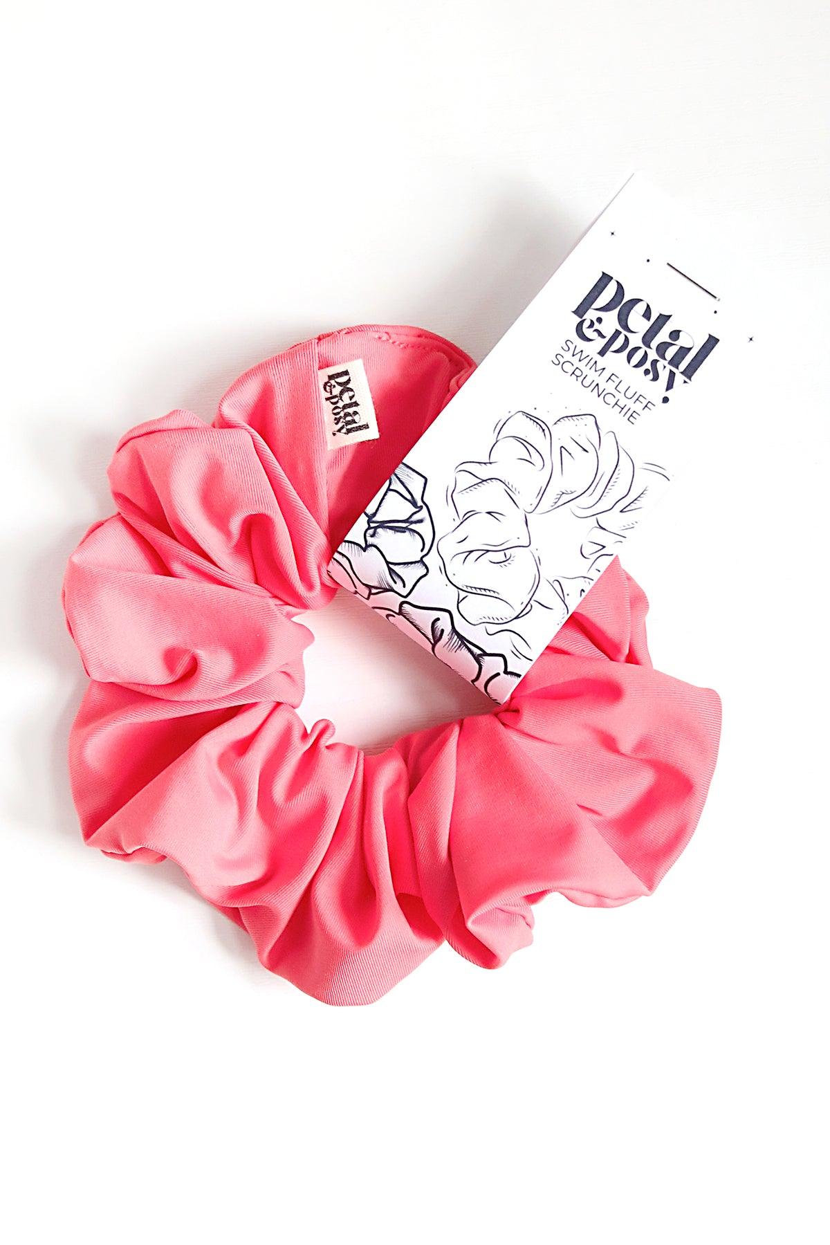 Swim Fluff Chlorine Safe Scrunchie in Reef - Petal & Posy