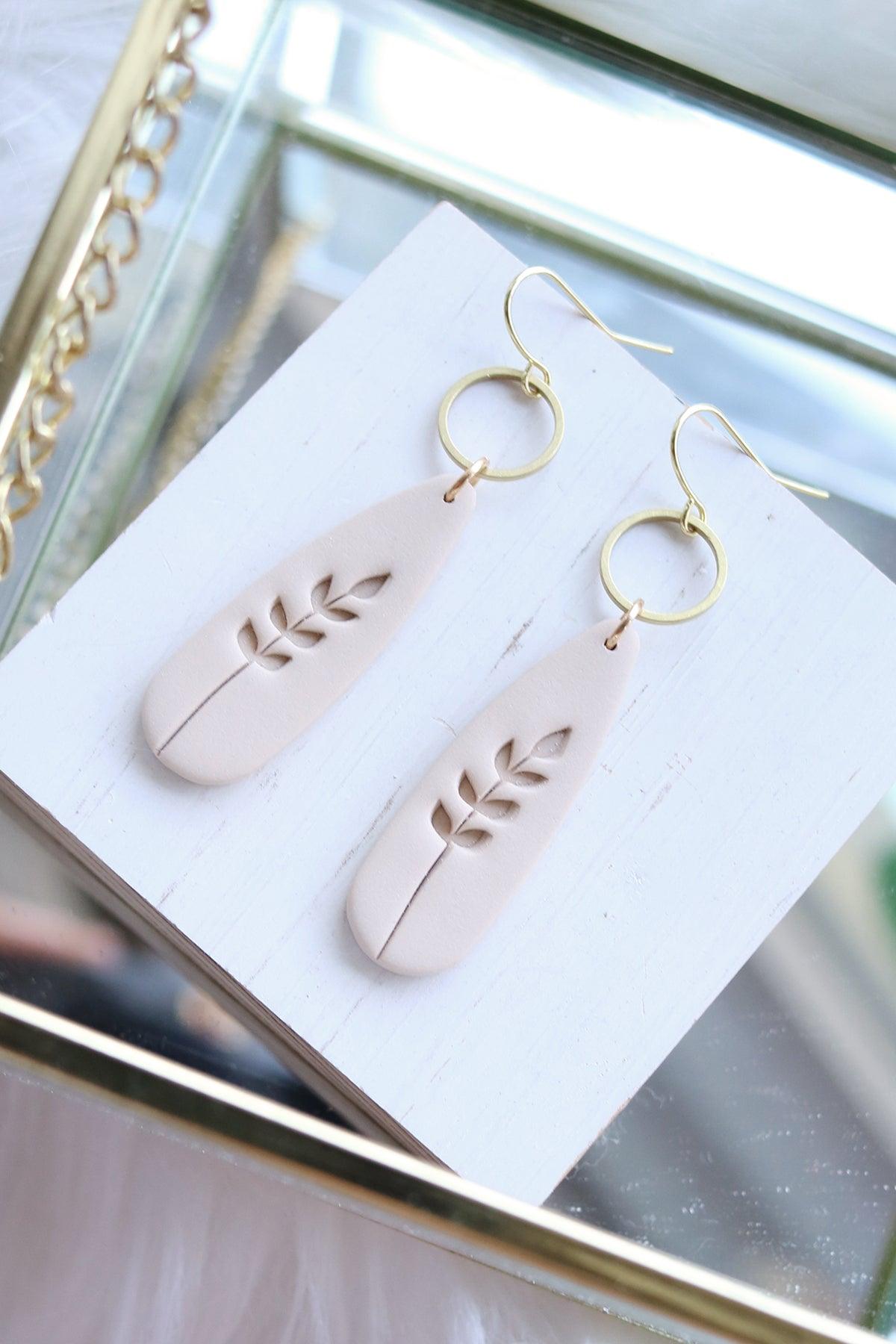 Tall Grass Earrings - Petal & Posy