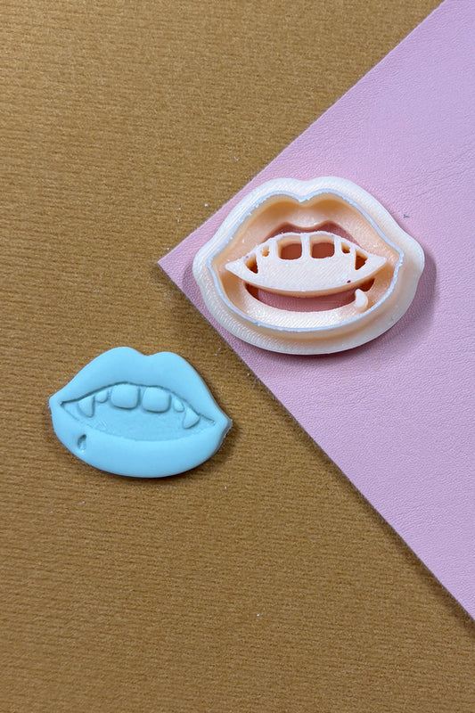 Vampire Lips Polymer Clay Cutter