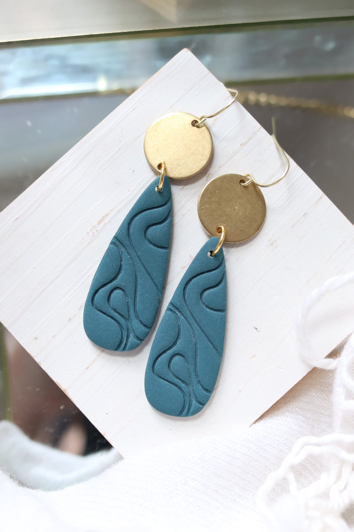 Wayward Wind Polymer Clay Earrings | Choose Your Colour