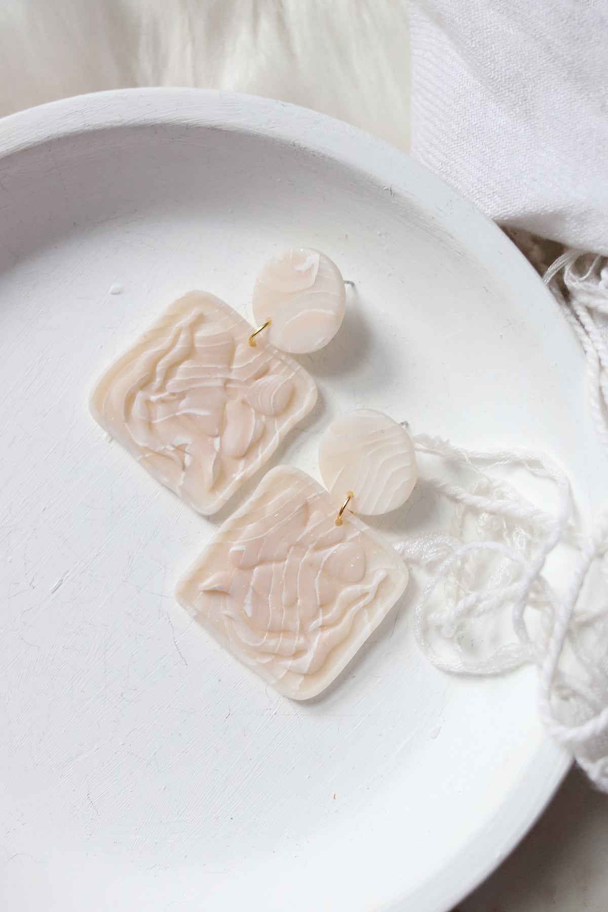 Where the Wildflowers Grow Polymer Clay Earrings