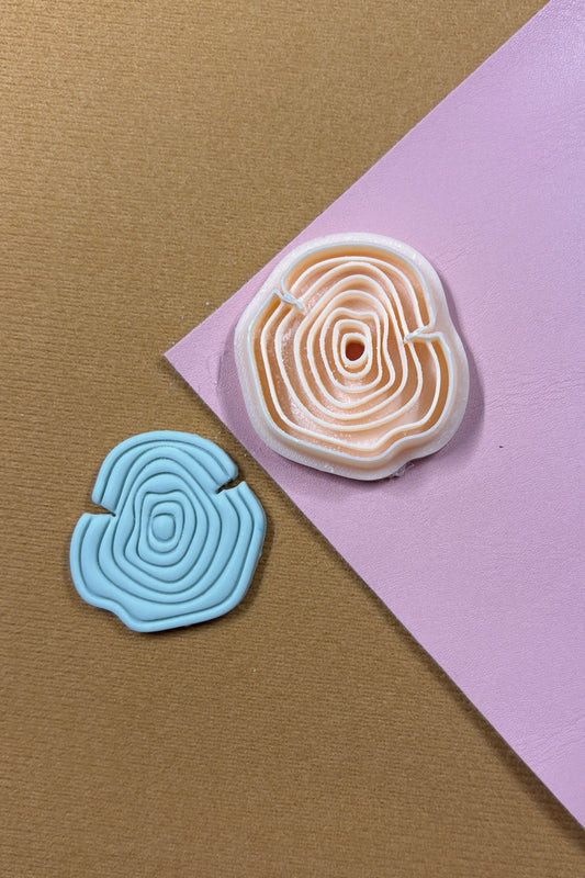 Woodgrain Polymer Clay Cutter