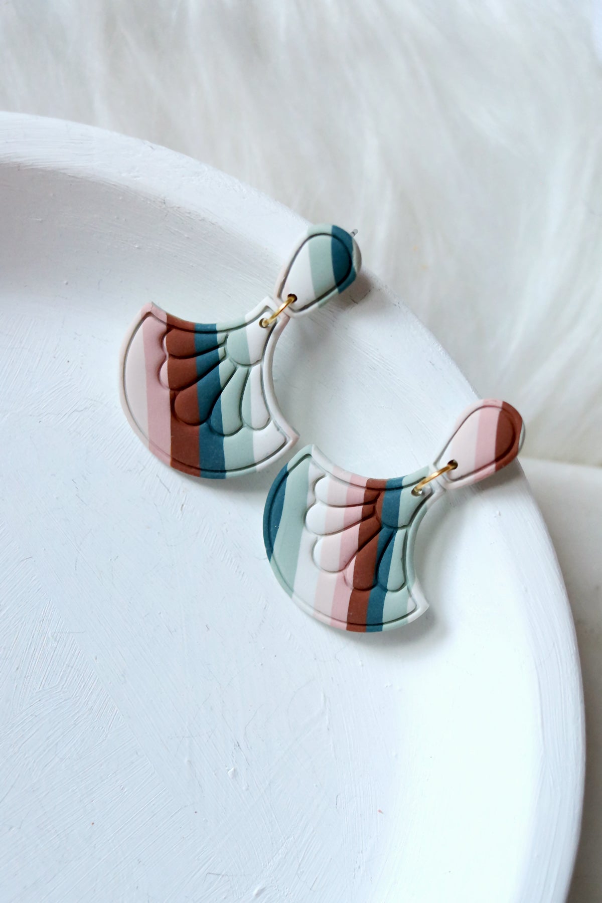 Zephyr Polymer Clay Earrings