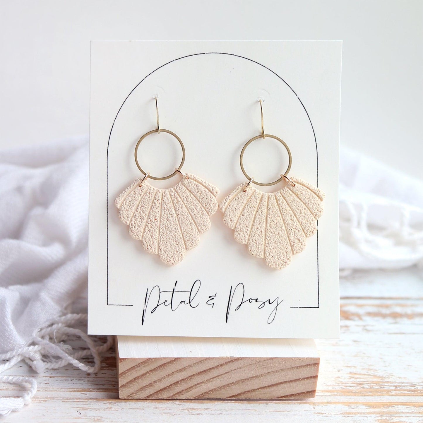 Fanfare Earrings | Choose Your Colour - Petal & Posy