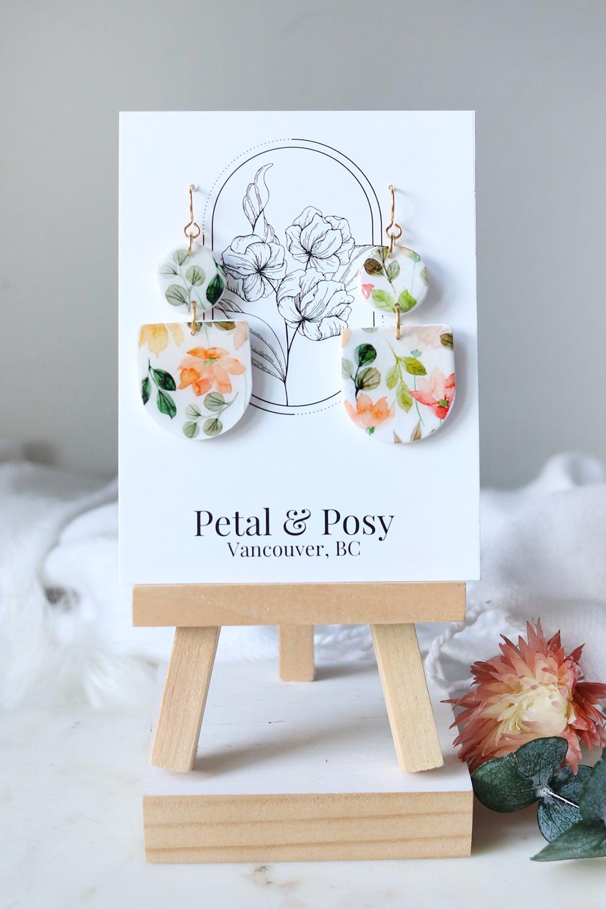 Grasslands Earrings - Petal & Posy