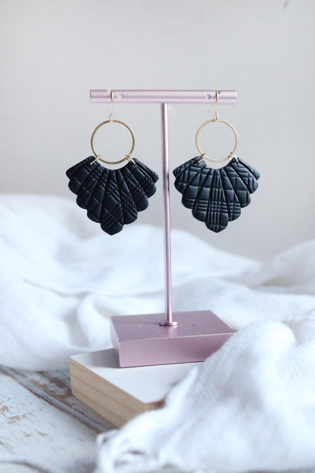 Pleather Earrings | Core Collection - Petal & Posy