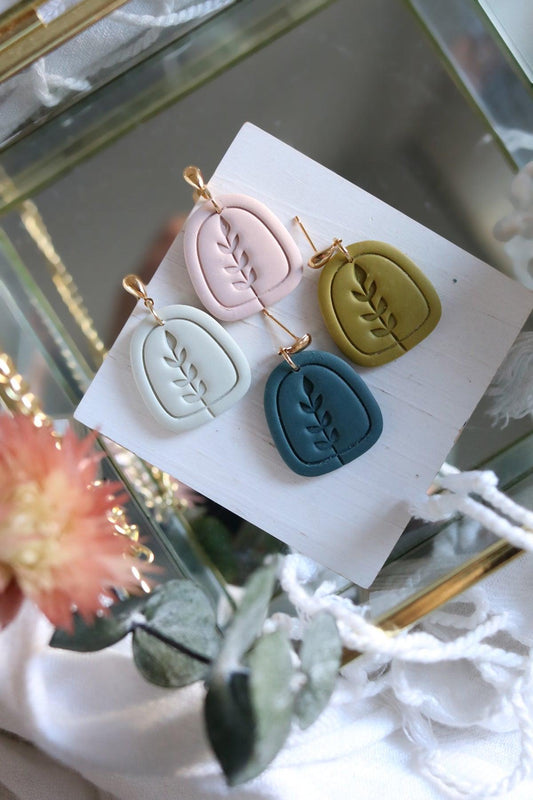 Sapling Earrings | Choose Your Colour | Core Collection - Petal & Posy