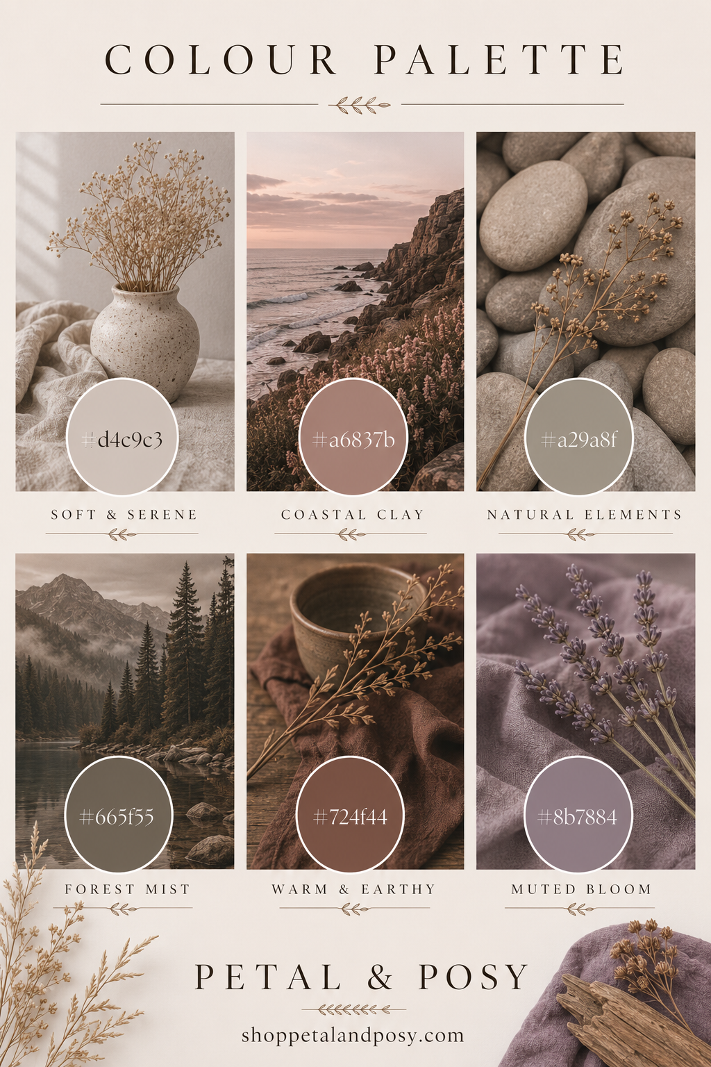 Muted Earth Colour Palette Inspiration