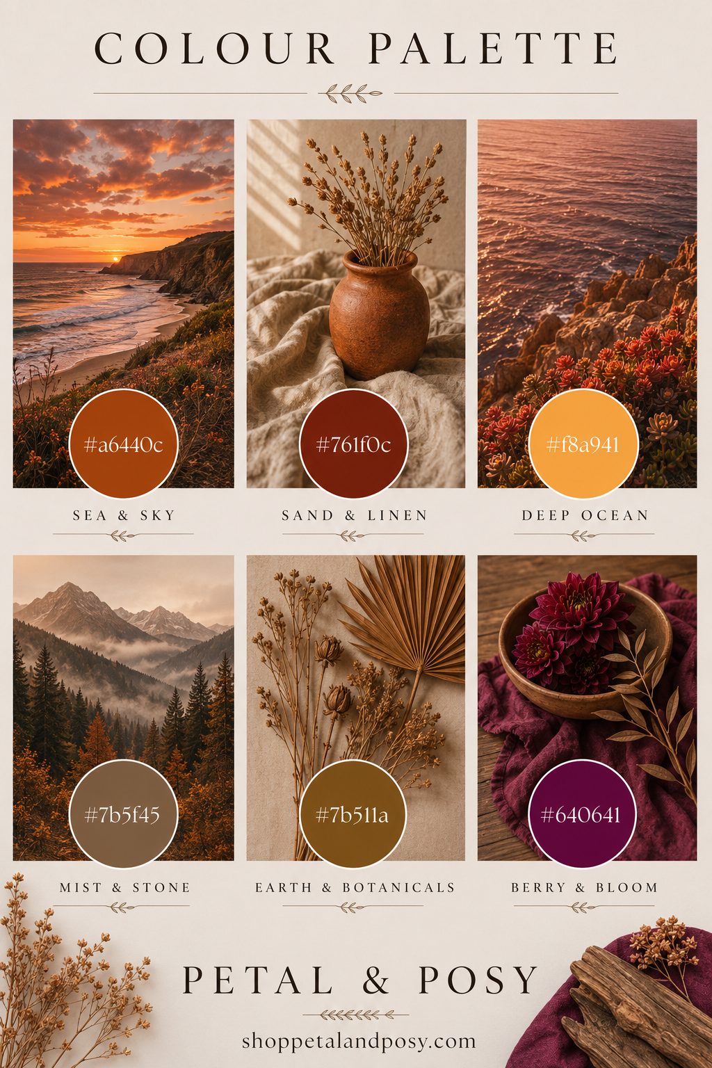 Hot Summer Nights Colour Palette Inspiration