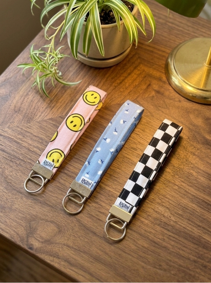 The Scrunchie Keychain Wristlet - Petal & Posy