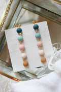 String of Pearls Earrings - Petal & Posy