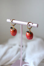 Apple a Day Polymer Clay Earrings