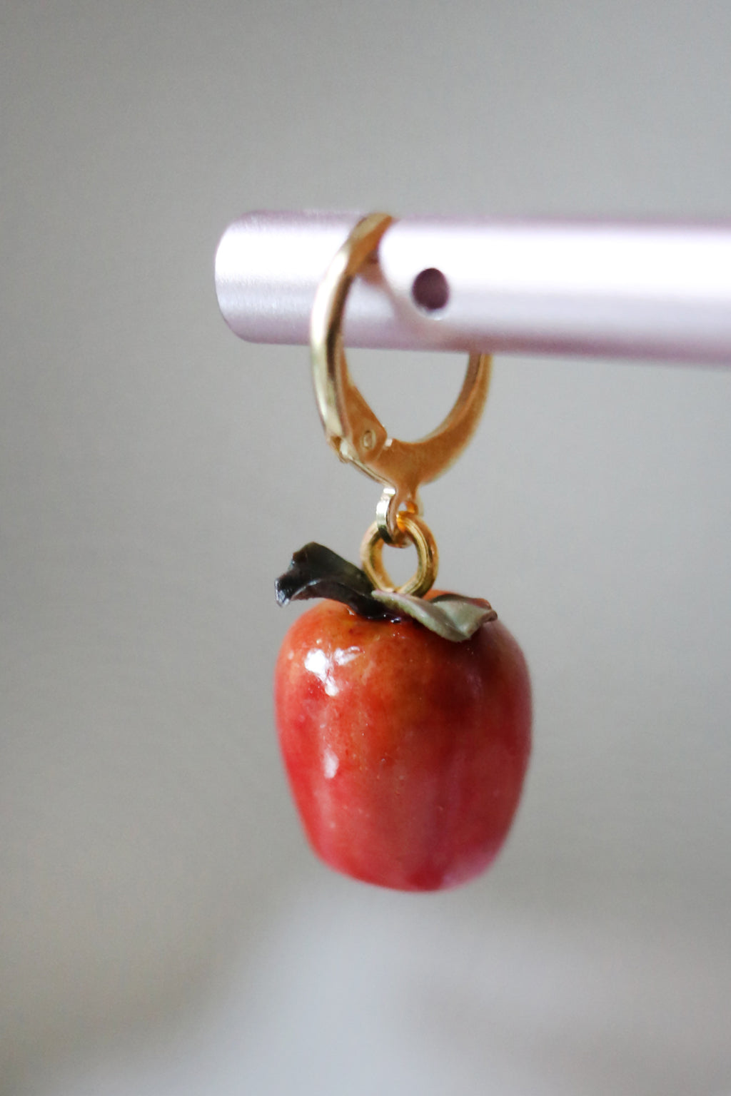 Apple a Day Polymer Clay Earrings