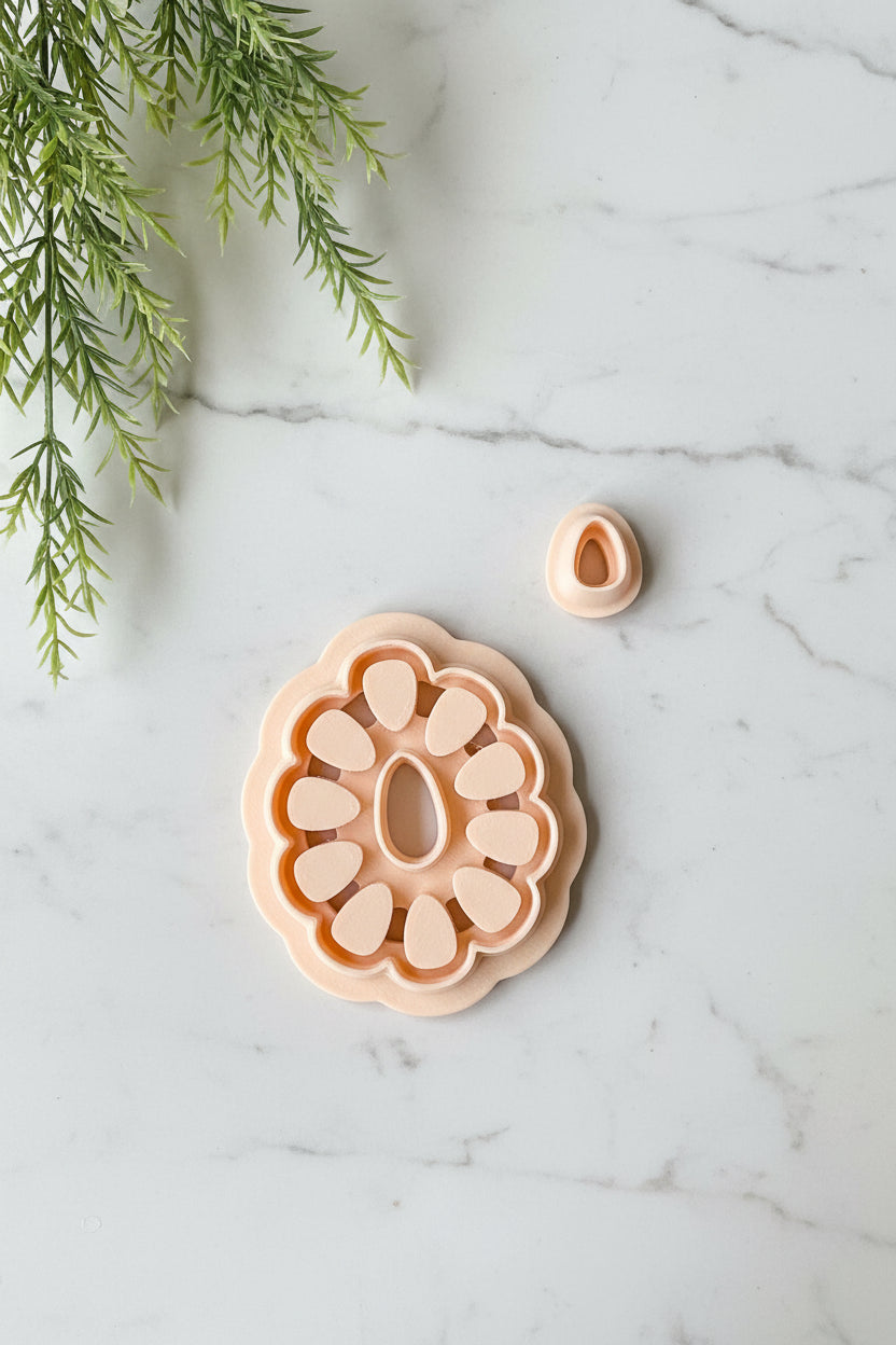 Southwestern Teardrop Bezel Polymer Clay Cutter Set