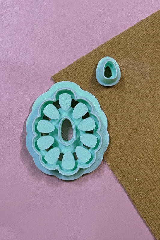 Southwestern Teardrop Bezel Polymer Clay Cutter Set