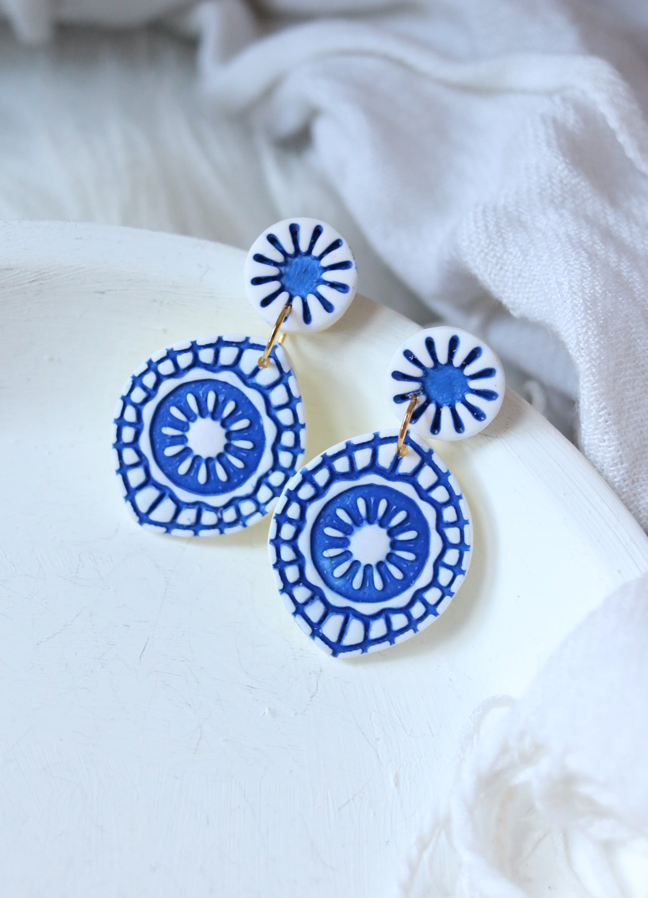 Boardwalk Polymer Clay Earrings