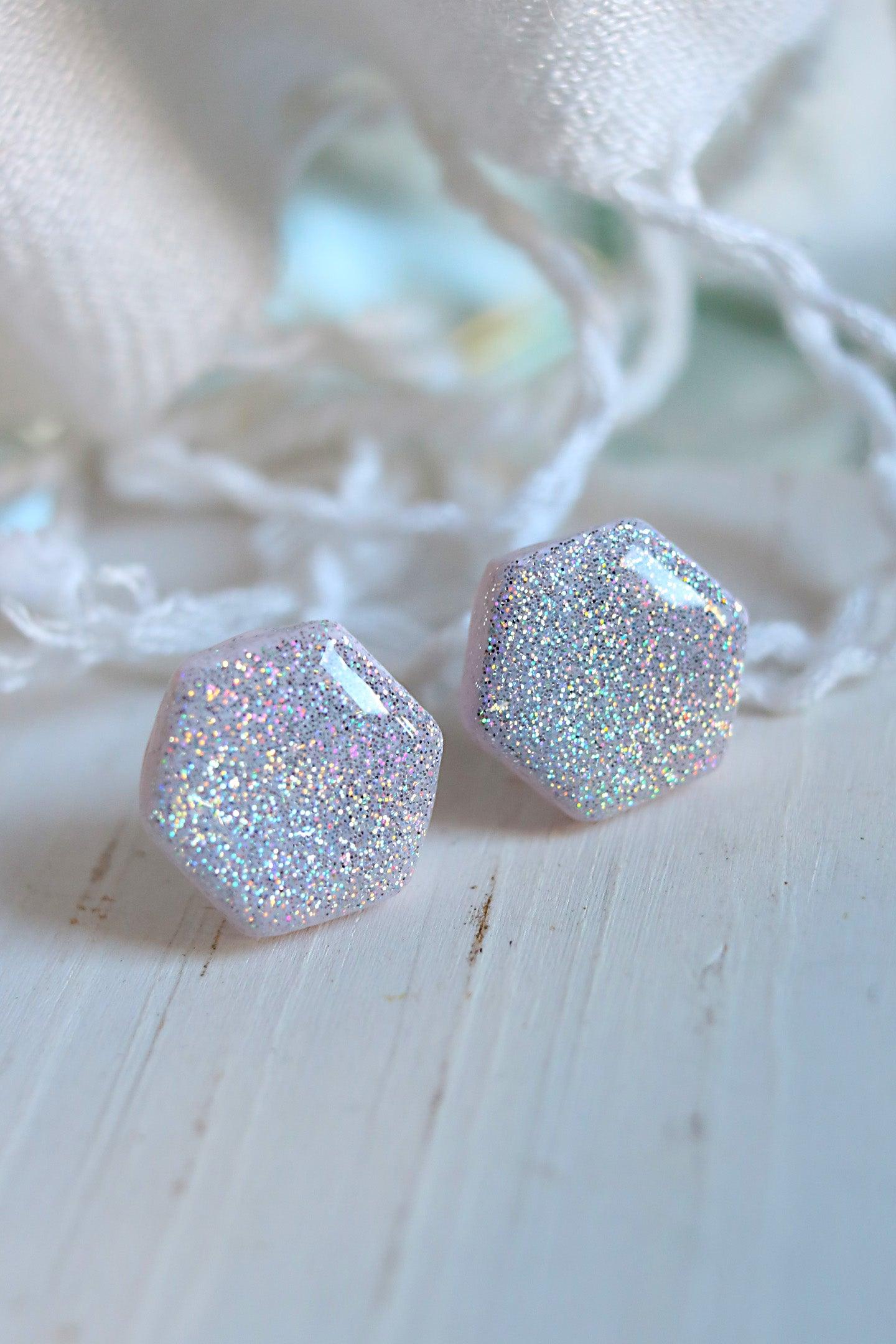 Borealis Polymer Clay Stud Earrings Vol 2 - Petal & Posy
