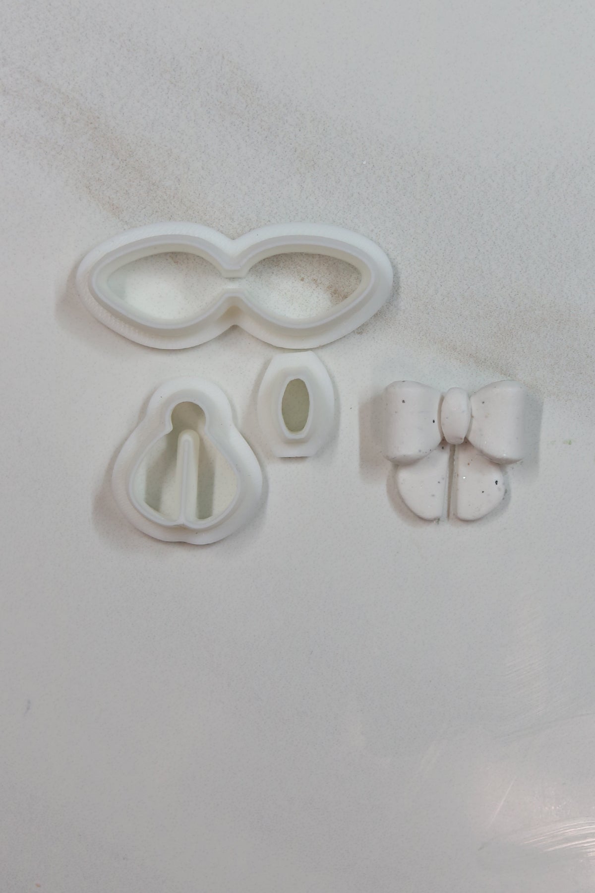 Petite Bow Polymer Clay Cutter Set