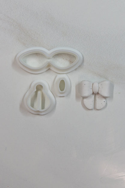 Petite Bow Polymer Clay Cutter Set