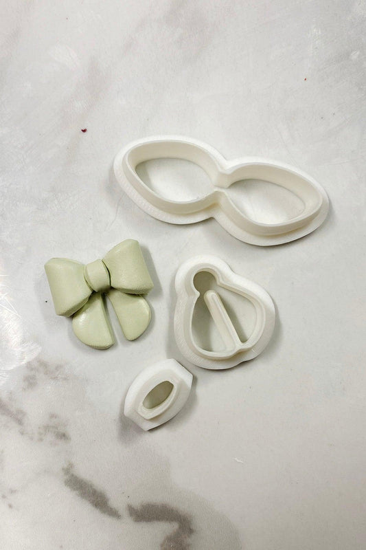 Petite Bow Polymer Clay Cutter Set