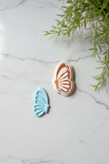 Petal & Posy butterfly embossing polymer clay cutter set with detailed butterfly shapes for crafting and jewelry making.